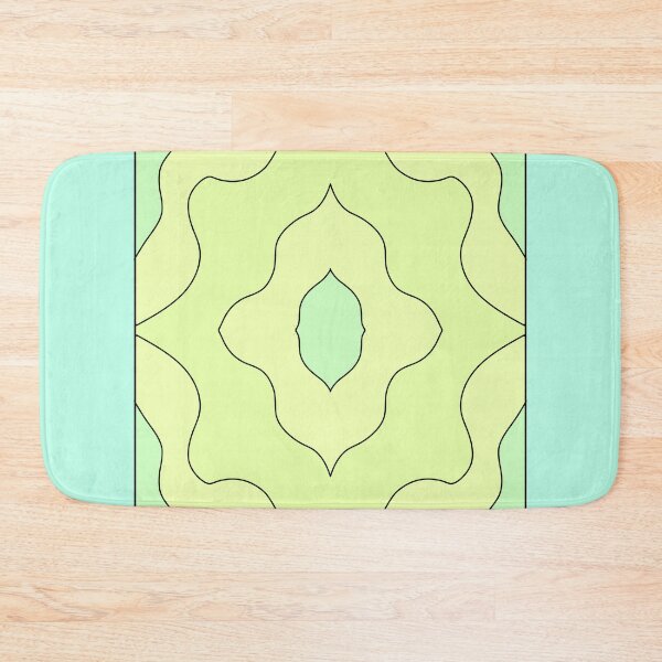 Item preview, pattern turquoise green tones designed and sold by azet-art.