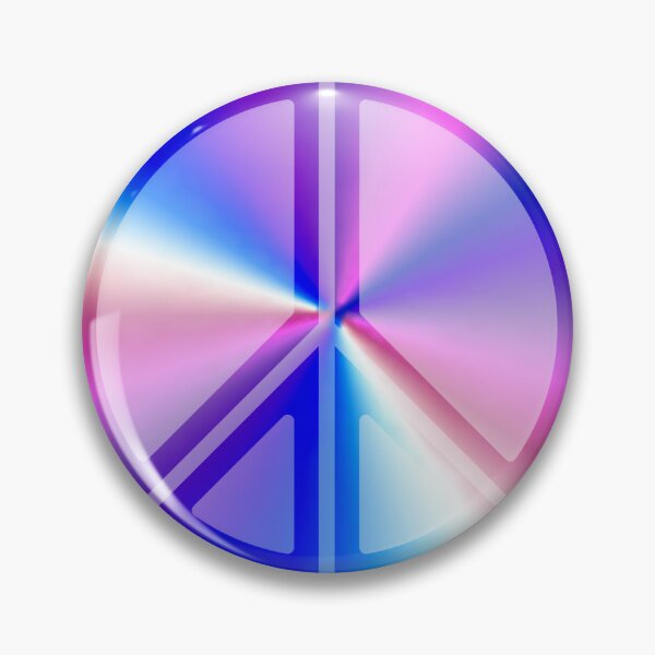 Item preview, Holographic Peace Symbol designed and sold by TeenVibe-Shop.