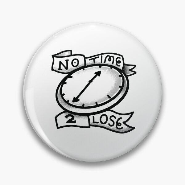Item preview, Flash tattoo No time to lose! with watch designed and sold by jazzydevil.