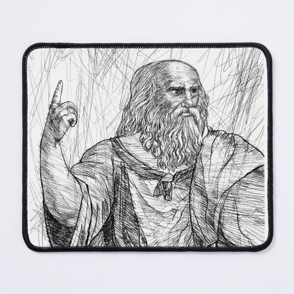 Item preview, PLATO ink portrait designed and sold by lautir.