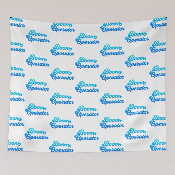 Item preview, Groovy Boom Operator - Ocean Blue Gradient designed and sold by NermilioDesigns.