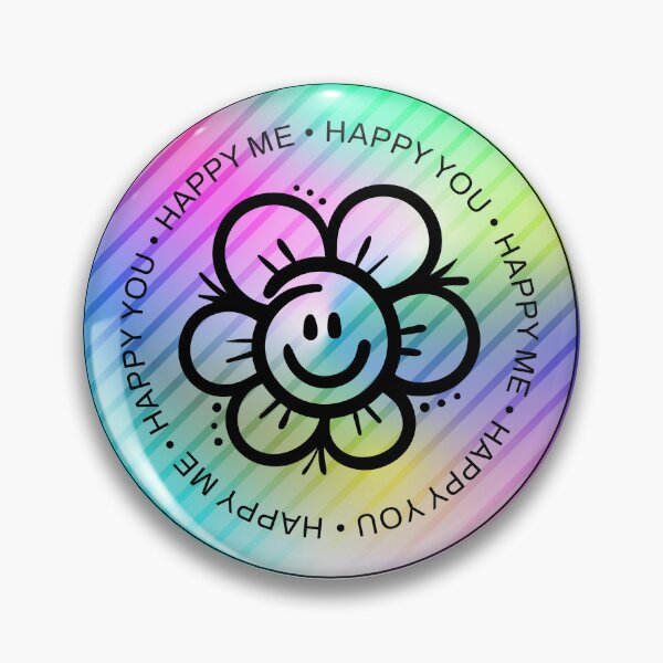 Item preview, Holographic Cartoon Flower designed and sold by TeenVibe-Shop.