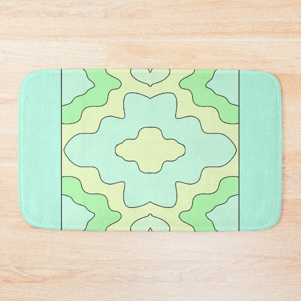 Item preview, pattern turquoise green tones designed and sold by azet-art.