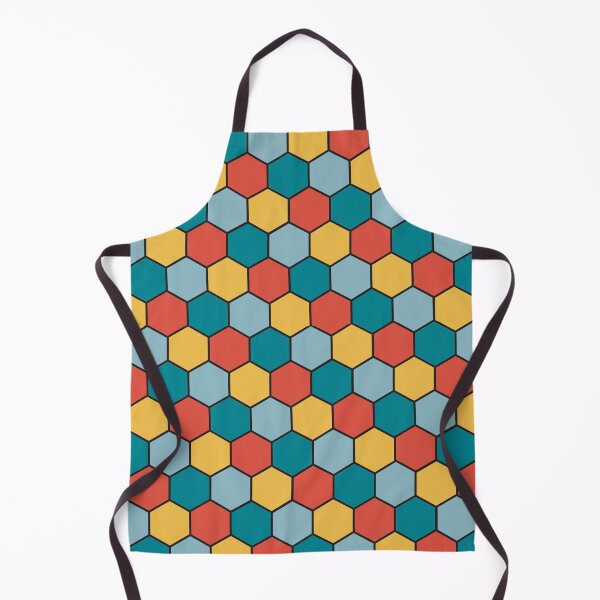 Item preview, Colorful Hexagon pattern geometric honeycomb designed and sold by EMMonovi.