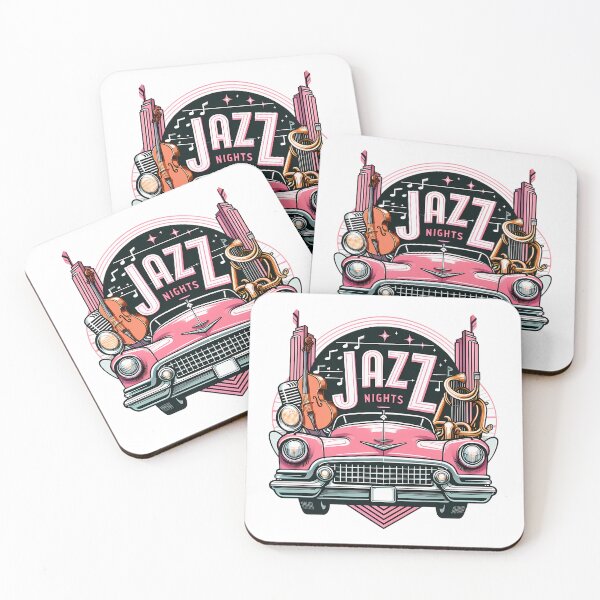 Item preview, Pink cadillac jazz nights designed and sold by CogniCraft.