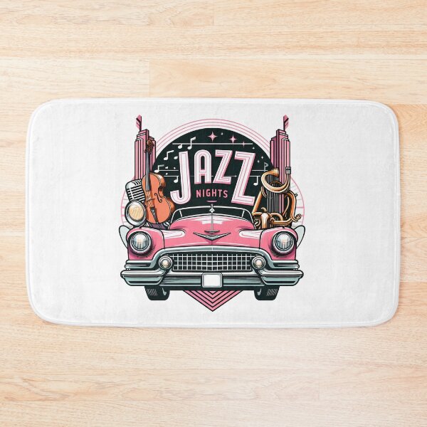 Item preview, Pink cadillac jazz nights designed and sold by CogniCraft.