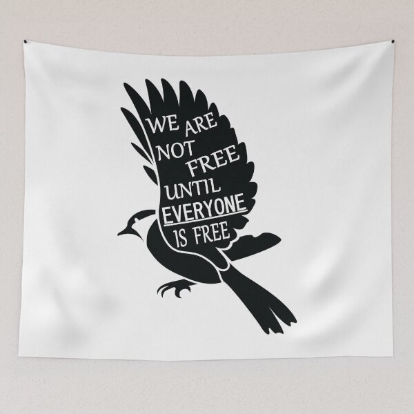 Item preview, We Are Not Free Until Everyone Is FREE designed and sold by ArtWithHearts11.