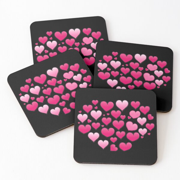 Item preview, Pink Hearts designed and sold by ArtbyAiGallery.
