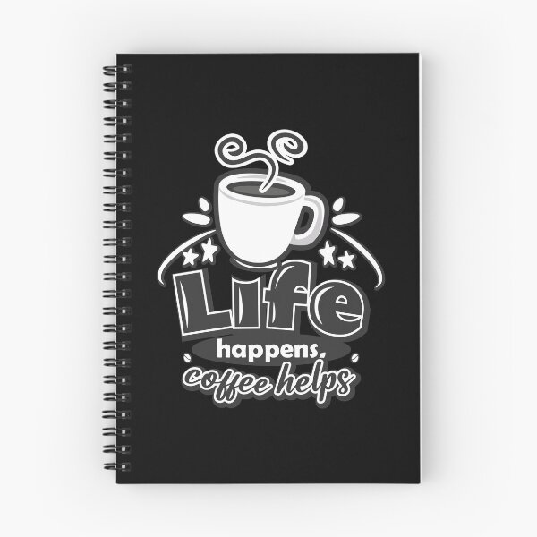 Item preview, Life happens, coffee helps designed and sold by therockstuff.