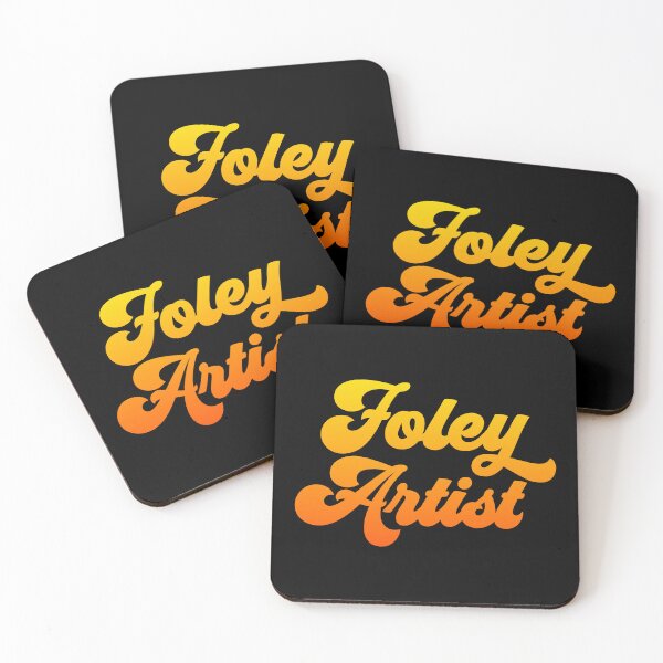 Item preview, Groovy Foley Artist - Fire Orange Gradient designed and sold by NermilioDesigns.