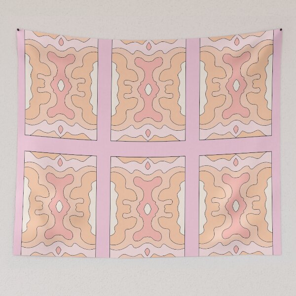 Item preview, pattern pink tones designed and sold by azet-art.