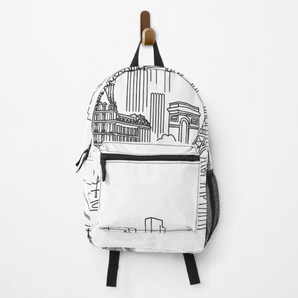 Item preview, Paris skyline, Single Line Drawing designed and sold by ArtfulMiller.
