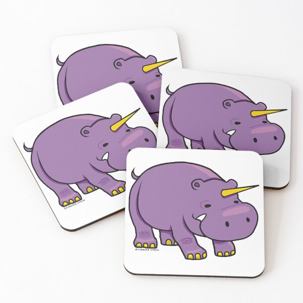 Item preview, Unicorn Hippo designed and sold by FunholeVision.