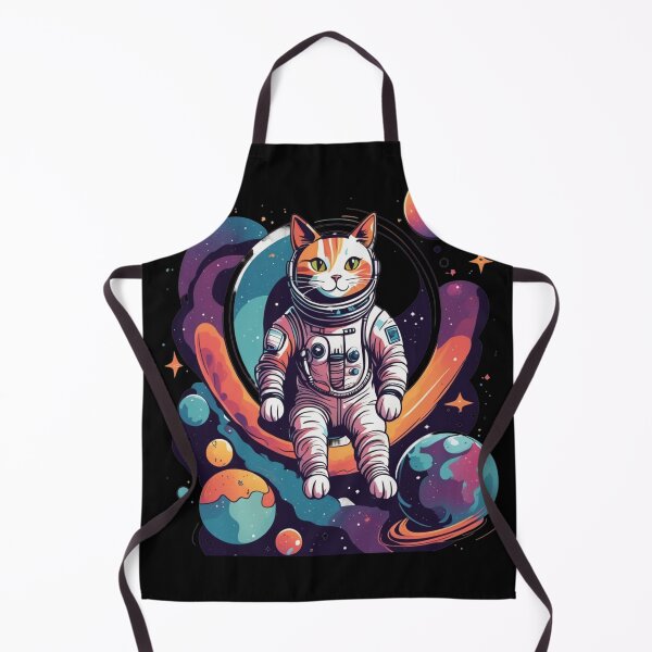 Item preview, MYSTERIOUS SPACE CAT_1 designed and sold by BorczVisuals.