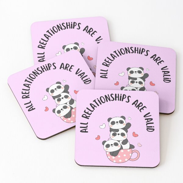 Item preview, All Relationships Are Valid designed and sold by queerminddesign.