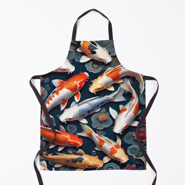 Item preview, Colorful Japanese Koi Fish Pattern designed and sold by TheArtOfPat.