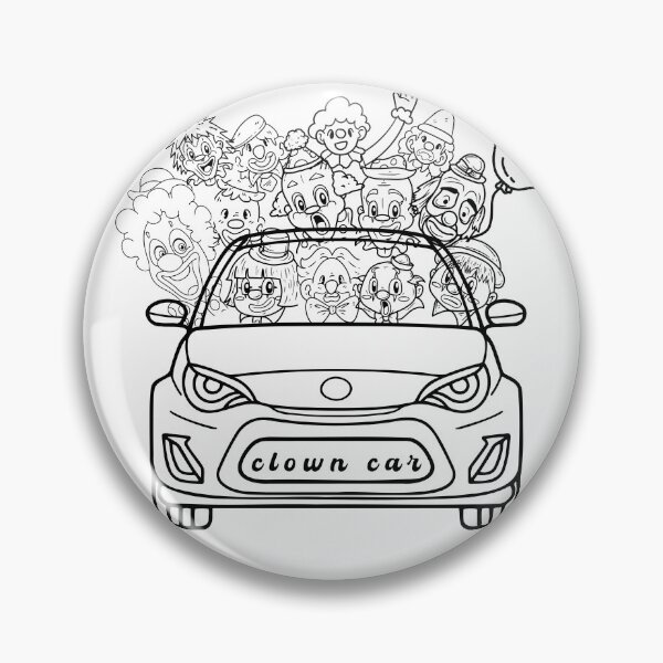Item preview, Clown Car - Circus Clowns, Circus Clown, Funny Clowns designed and sold by abeautifulife.