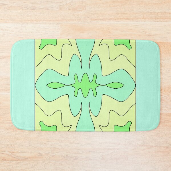 Item preview, pattern turquoise green tones designed and sold by azet-art.