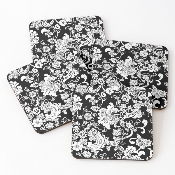 Item preview, Batik Pattern - Black and White Classic  designed and sold by HausKatz.