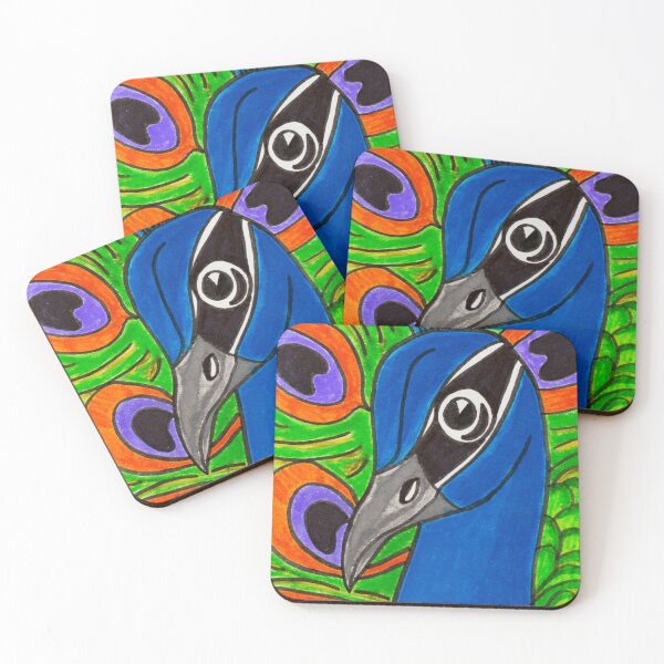 Item preview, Hector the Peacock designed and sold by Karen Hempel.