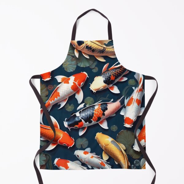 Item preview, Colorful Japanese Koi Fish Pattern designed and sold by TheArtOfPat.
