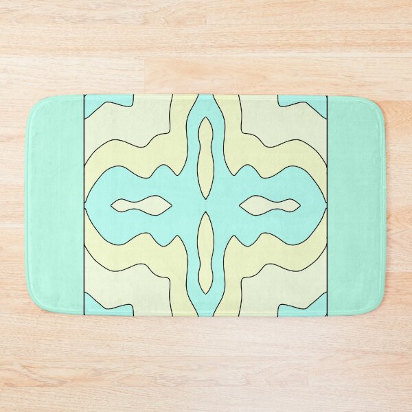 Item preview, pattern turquoise green tones designed and sold by azet-art.