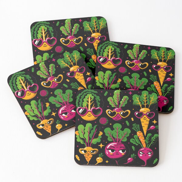 Item preview, Chic Veggies Stylish Cartoon Vegetable Ensemble designed and sold by ElLocoMus.