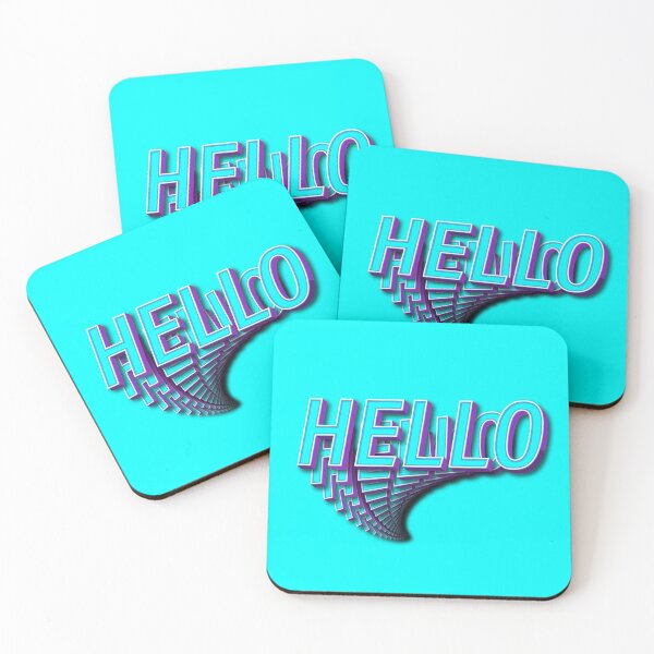 Item preview, Copy of Copy of HELLO-4 designed and sold by Laura  Cabello.