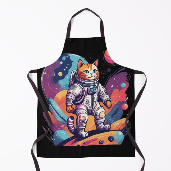 Item preview, MYSTERIOUS SPACE CAT_4 designed and sold by BorczVisuals.