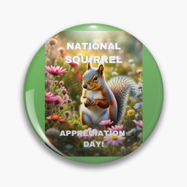 Item preview, National Squirrel Appreciation Day!  (January 21st) designed and sold by Zen-Hues.