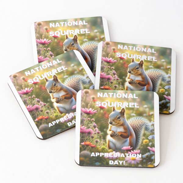 Item preview, National Squirrel Appreciation Day!  (January 21st) designed and sold by Zen-Hues.
