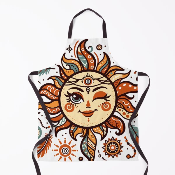 Item preview, Boho Enchanted Celestial Sun Mystical Astro Artwork designed and sold by ElLocoMus.