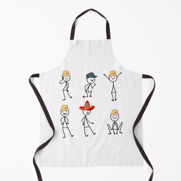 Item preview, Group of minimalist figures with hats. designed and sold by GraphicStyleX.
