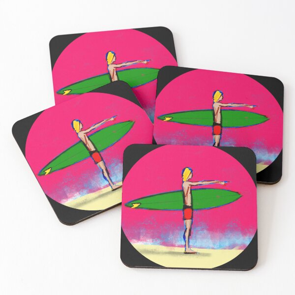 Item preview, Stoked surfer, yew! designed and sold by WhackoDesigns.