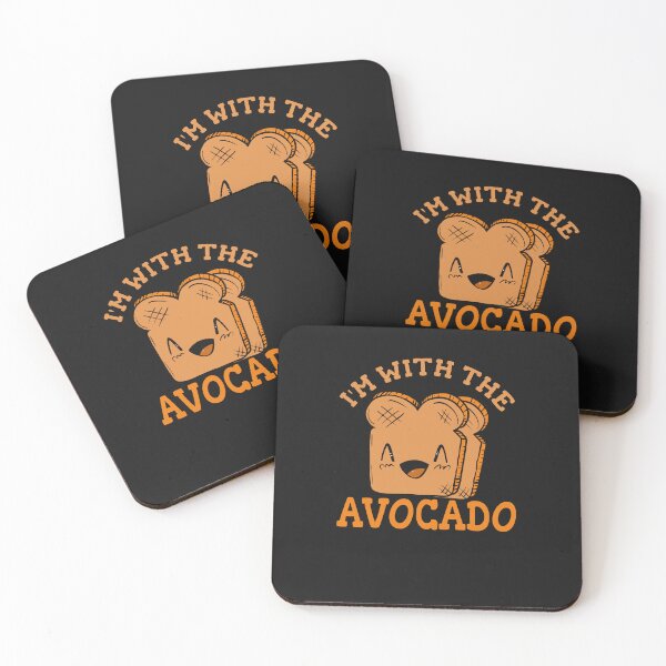 Item preview, I'm With Avocado - Ultimate Avocado Lover's Tee designed and sold by Pobru.