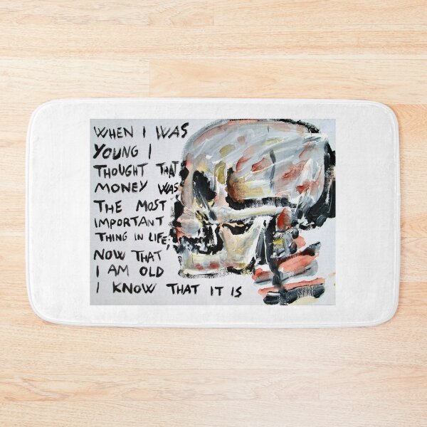 Item preview, SKULL quoting OSCAR WILDE .2 designed and sold by lautir.