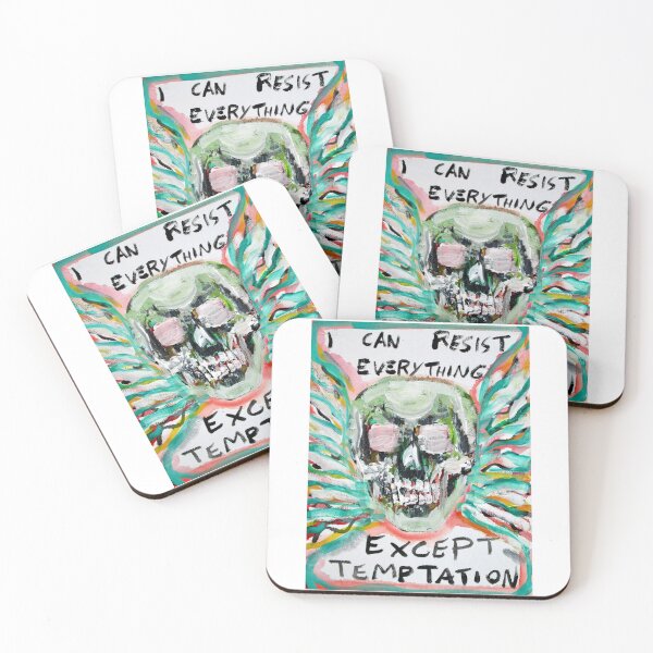 Item preview, SKULL quoting OSCAR WILDE .3 designed and sold by lautir.