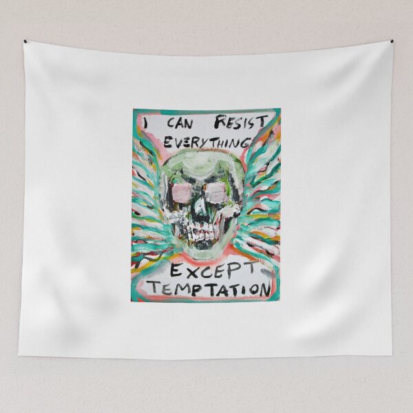 Item preview, SKULL quoting OSCAR WILDE .3 designed and sold by lautir.