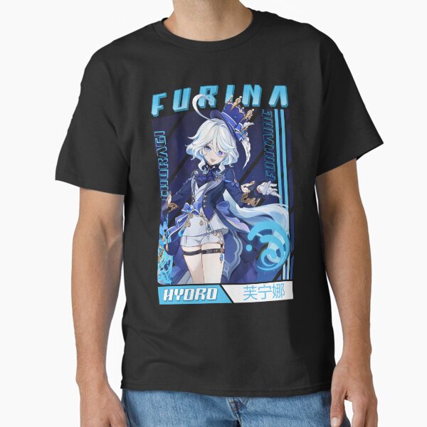 Item preview, Furina - Genshin Impact designed and sold by cantinhonifty.