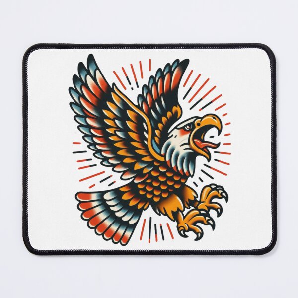Item preview, Vintage Screaming Eagle Flash Tattoo Art Design designed and sold by BrianSaysDesign.