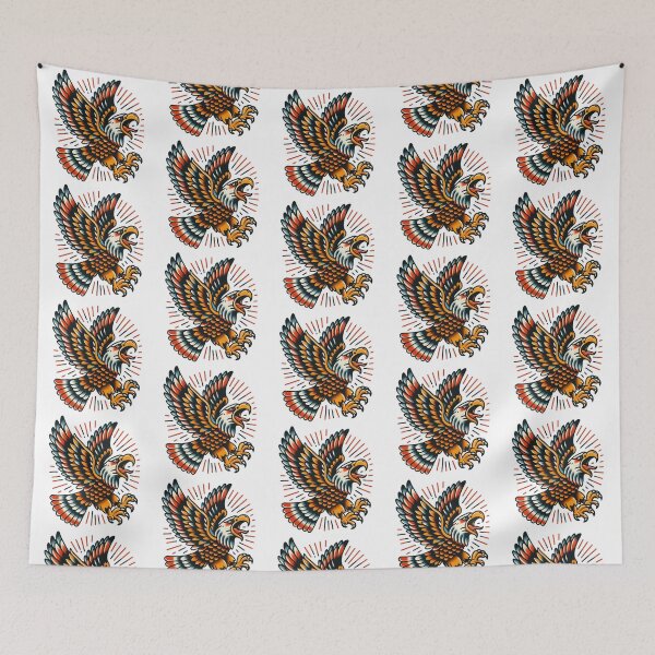 Item preview, Vintage Screaming Eagle Flash Tattoo Art Design designed and sold by BrianSaysDesign.