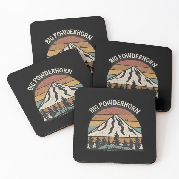 Item preview, Big Powderhorn Mountain - Michigan  designed and sold by GroovyDino.