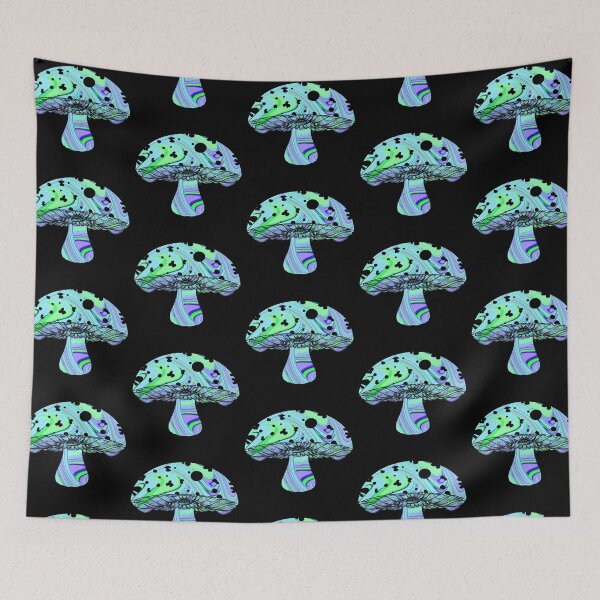 Item preview, MINTY TRIPPY MUSHROOM  designed and sold by SavvyAbiArt.