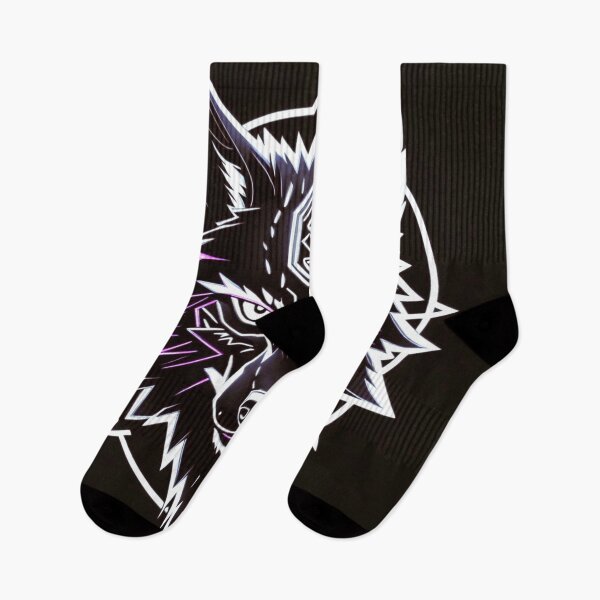 Item preview, Black, White and Purple  Wolf designed and sold by Gabriela McDaniel.
