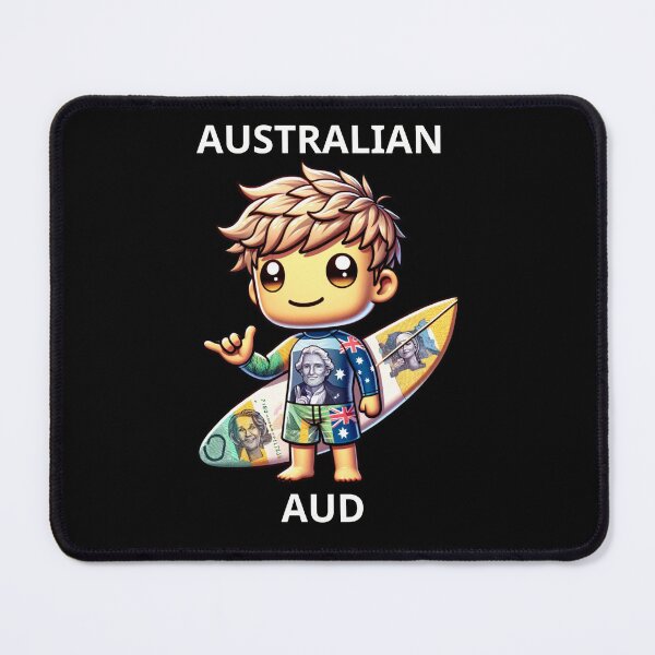 Aperçu de l'œuvre Dollar australien AUD créée et vendue par designedfeeling.