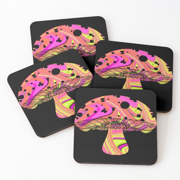Item preview, SUNNY TRIPPY MUSHROOM  designed and sold by SavvyAbiArt.
