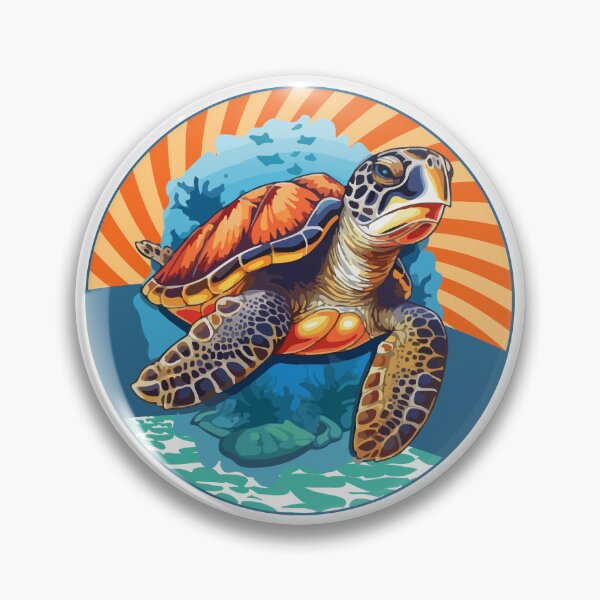 Item preview, Sea Turtle Colorful Seaturtle Sunset designed and sold by gillys.