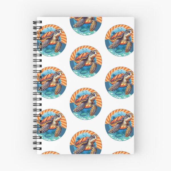 Item preview, Sea Turtle Colorful Seaturtle Sunset designed and sold by gillys.