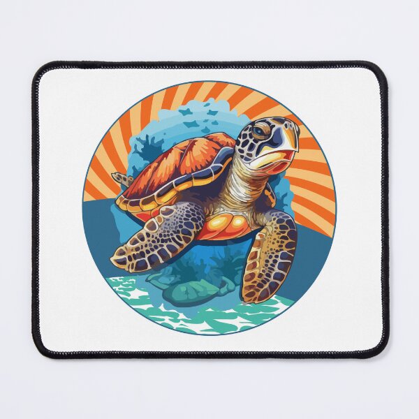 Item preview, Sea Turtle Colorful Seaturtle Sunset designed and sold by gillys.