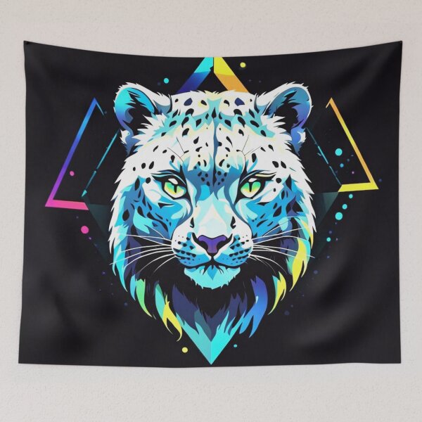 Item preview, Snow Leopard  designed and sold by Gabriela McDaniel.